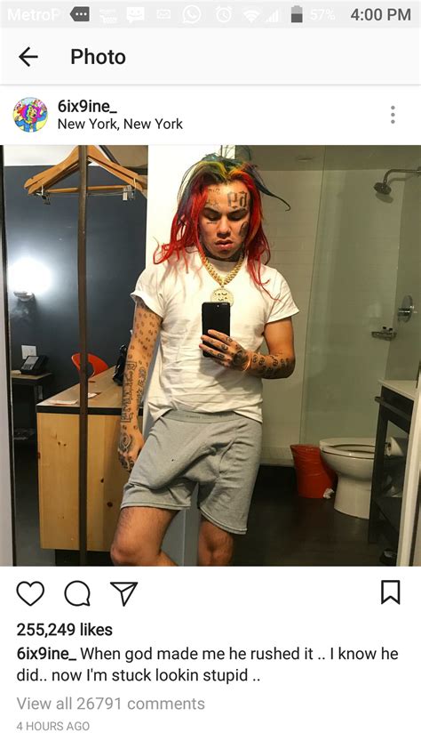 6ix9ine naked|Tekashi 6ix9ine